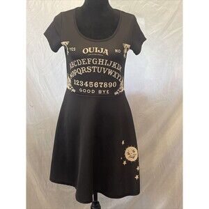 Mighty Fine Ouija Board Costume Oracle Spirit Halloween Dress Large Black